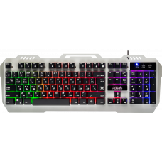 Defender Wired gaming keyboard Metal Hunter GK-140L RU,104 keys, RGB,19 Anti-Ghost